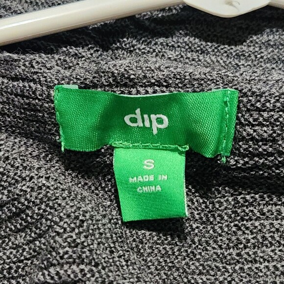 Dip Berry Blast Long Cardigan size Small Dark Gray With Pockets - Picture 5 of 8